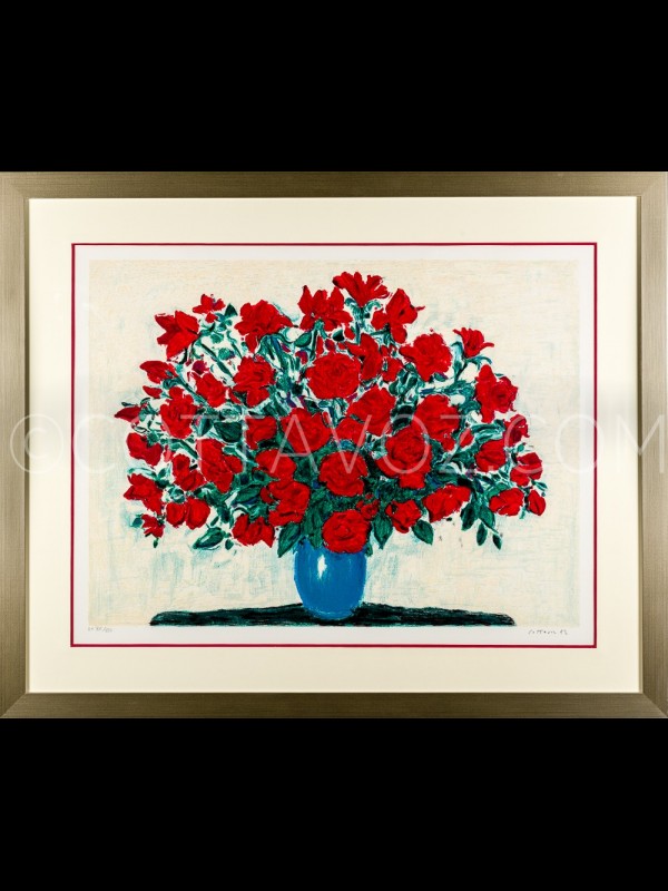 Le grand bouquet de roses_Cottavoz_1992