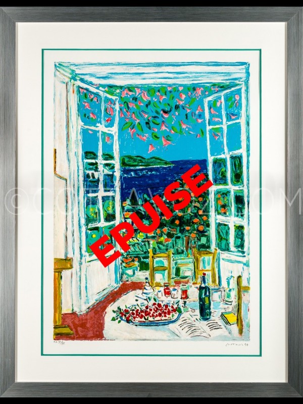 Déjeuner fleuri à la fenêtre 1997 - INDISPONIBLE