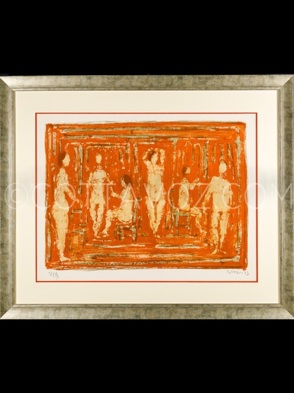 Le sauna rouge Cottavoz 1973