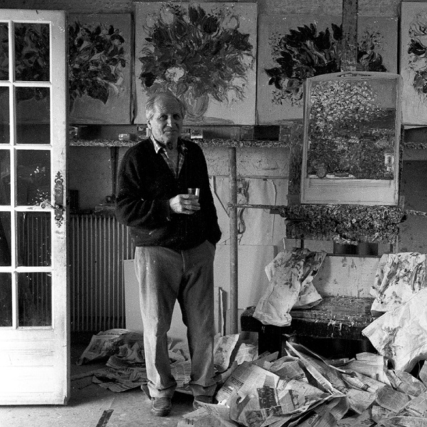 Portrait de André Cottavoz à l'Atelier