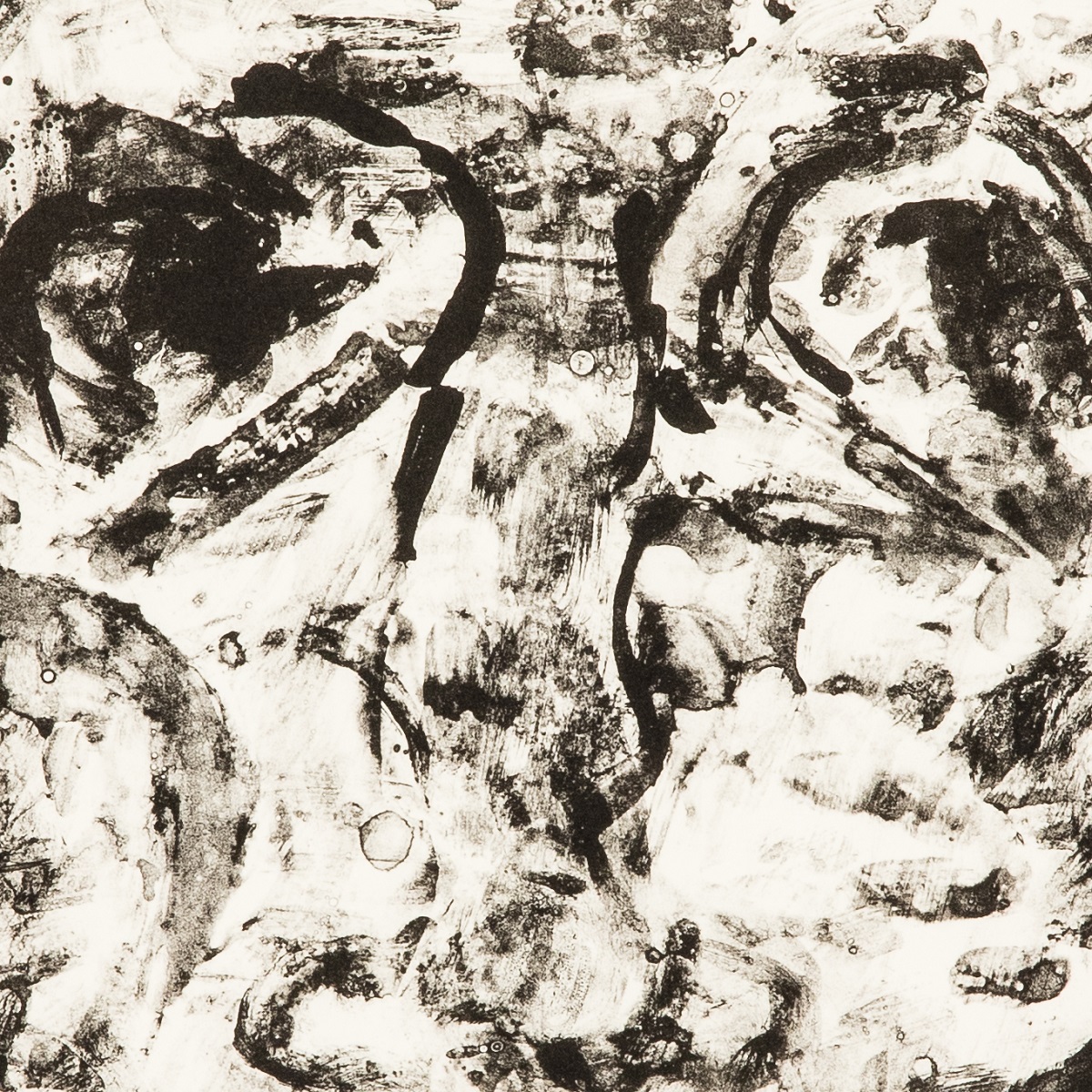 Cottavoz-Autoportrait 1962- gravure detail