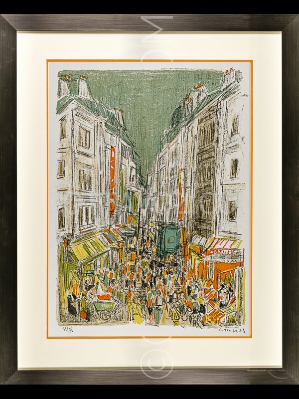 Paris rue Montorgeuil_Cottavoz_1973