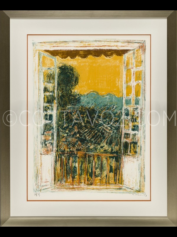 La fenêtre de l'atelier_Cottavoz 1973