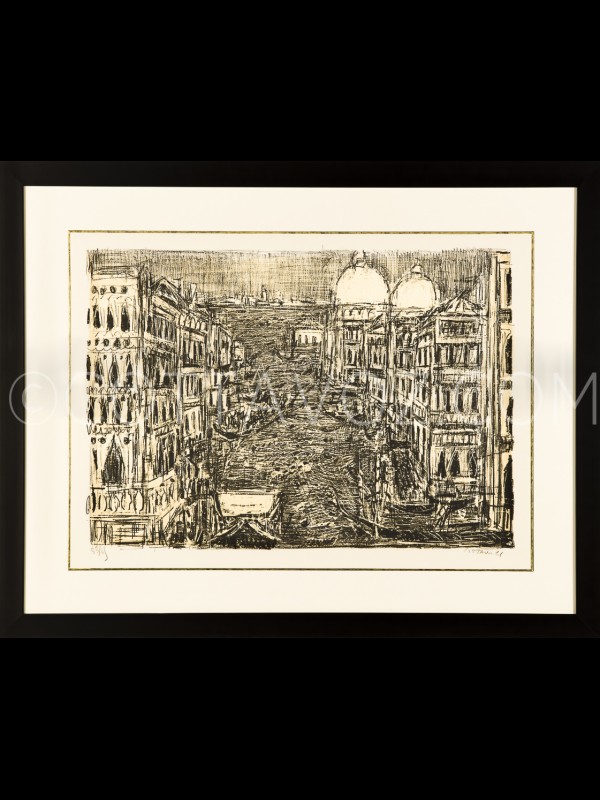 le grand canal de Venise_Cottavoz_1971 le grand canal de Venise_Cottavoz_1971