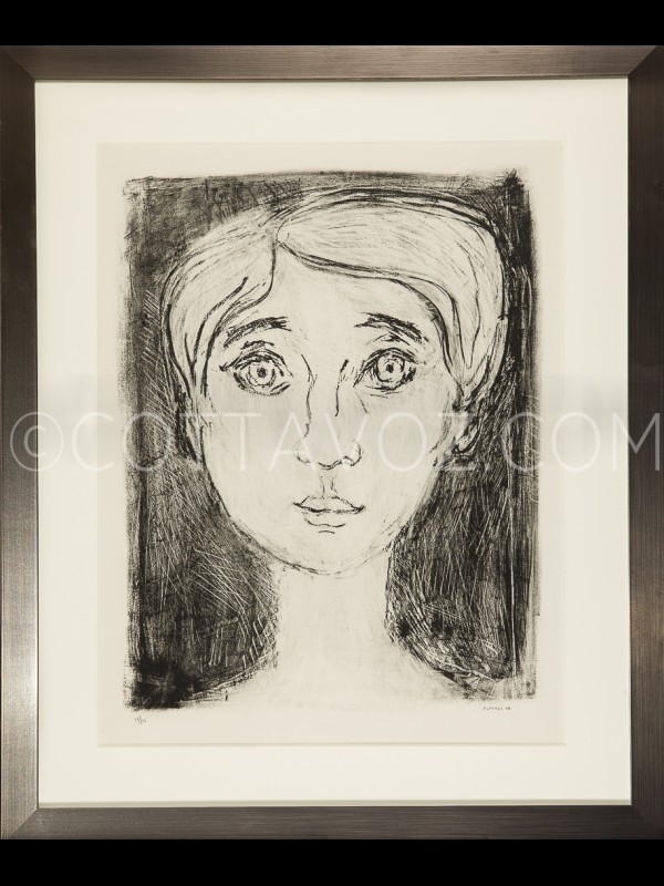 Portrait Muriel_Cottavoz 1966